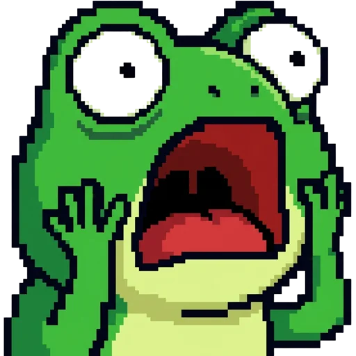 Pixel Frog – free Pixel Twitch emote
