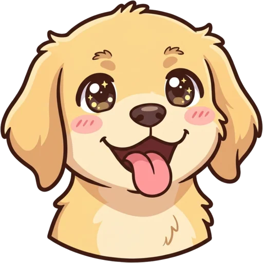 Puppy photo turned into an emote