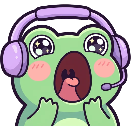 Kawaii emote style example
